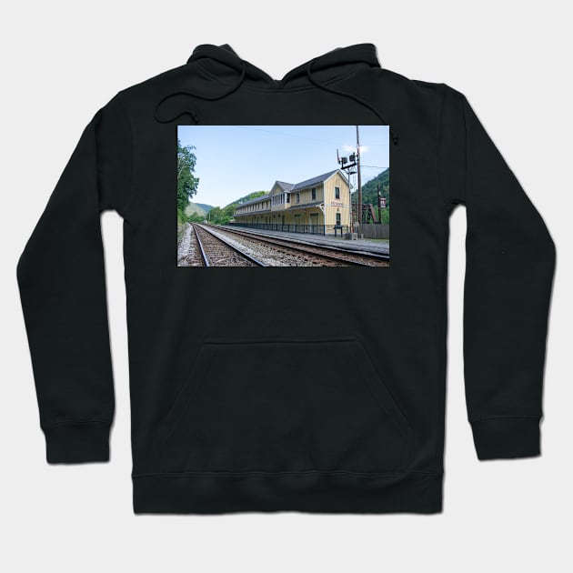 Thurmond Train Station, Thurmond West Virginia, USA Hoodie by searchlight